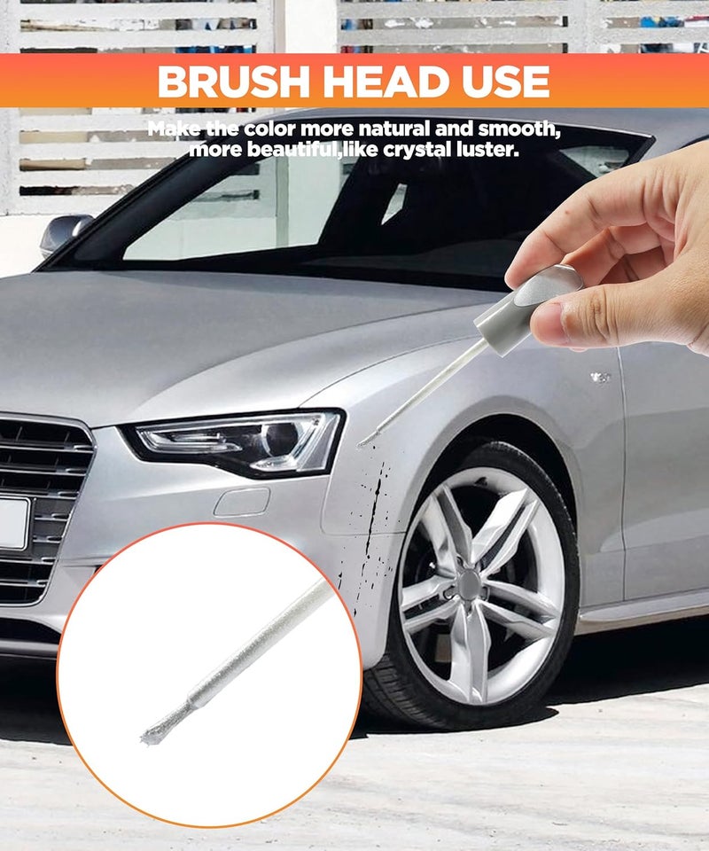 AOCISKA Car Scratch Remover,Car Paint Scratch Repair,Car Scratch Remover Pen,Car Accessories Car Pro Mending Car Remover Scratch Repair Paint Pen,Touch Up Paint for Cars Paint Scratch Repair (Silver) - Image 4